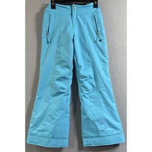 Obermeyer Teen Blue Ski Pants 10-12 Medium Snow Winter Extended Wear System
